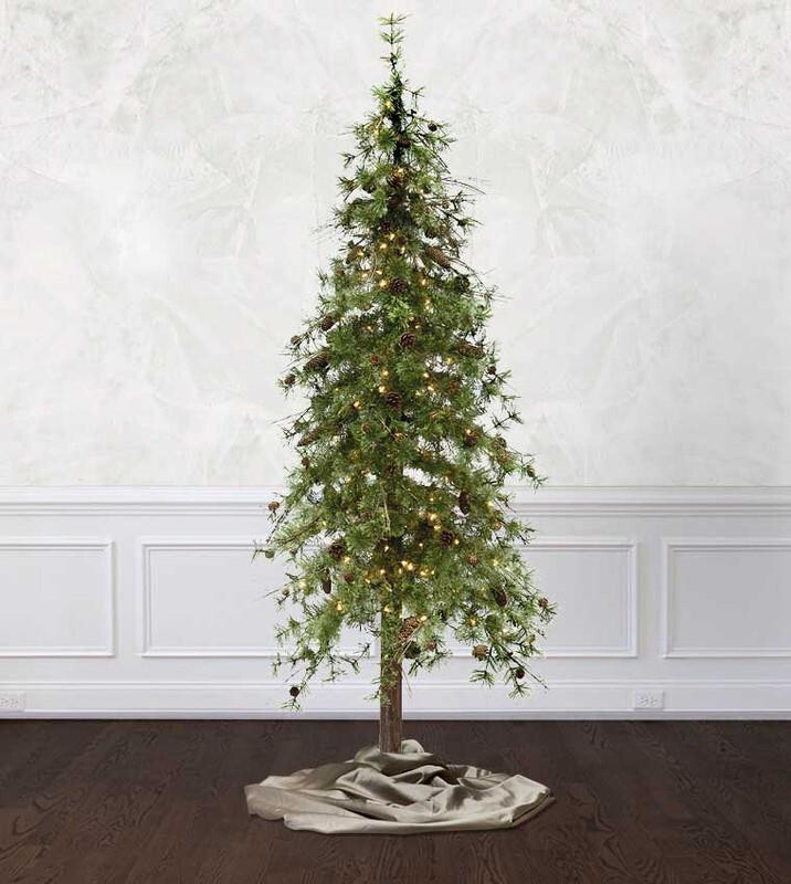 Rustic Alpine Artificial Christmas Tree