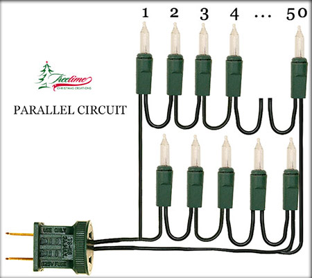 Fixing Christmas Lights  Wiring Diagram Parallel Circuit Led Chrismas Light    Treetime
